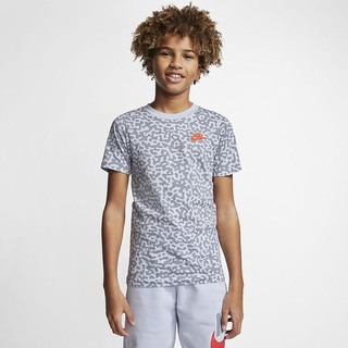 Tricouri Nike Sportswear Printed Baieti Gri Obsidienne | CFAH-24059